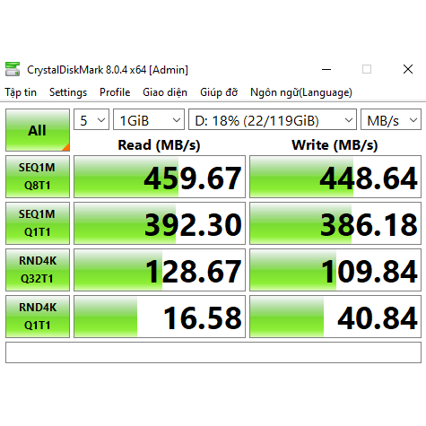 Ổ SSD M.2 SamSung CM871 128gb sức khoẻ Good, zin bóc máy. 0h sử dụng