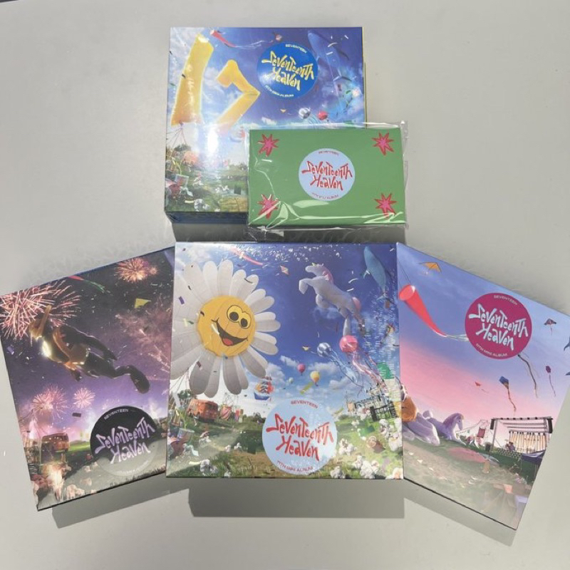 Album SEVENTEEN  HEAVEN" - chính hãng - có sẵn