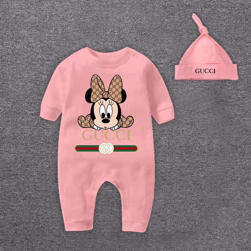 CUCCU Body dài tặng mũ cho bé mã 4255