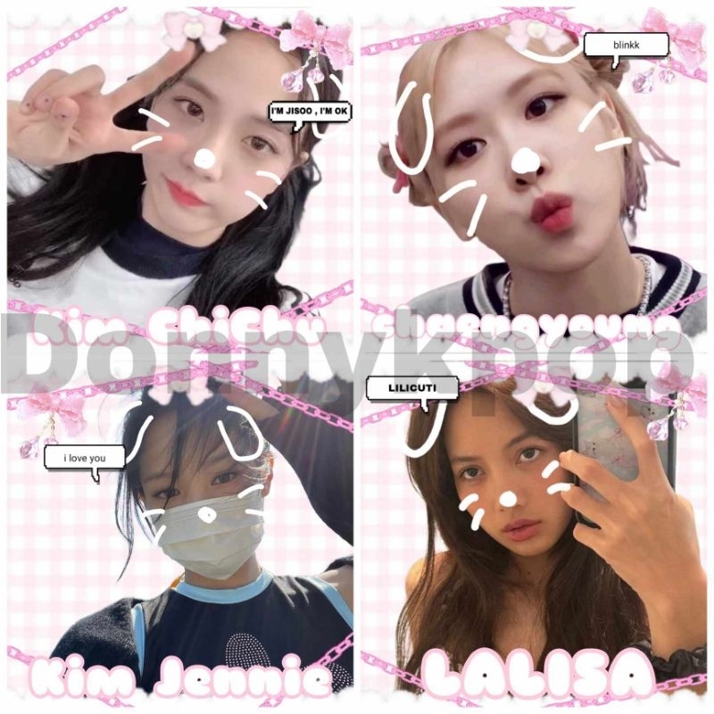Sticker niêm phong blackpink đọc ở phẩn mô tả sp ạ
