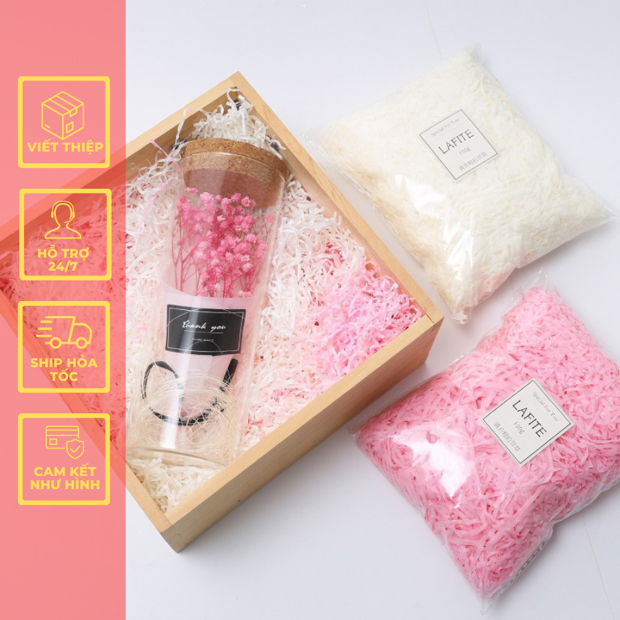Giấy Rơm Nhiều Màu Gói Qùa Lụa Raffia Giấy Lụa Trang Trí Hộp Qùa Tặng, Giỏ Qùa Hộp Kẹo, Hộp Qùa Sinh Nhật Tiệm Qùa Tặng