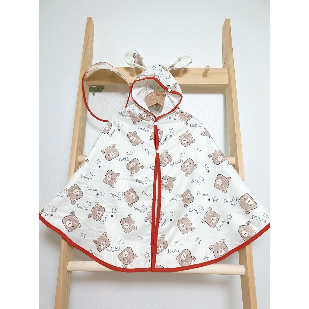 Áo choàng chống nắng, chăn gió kèm tấm chắn cho bé HABY KIDS