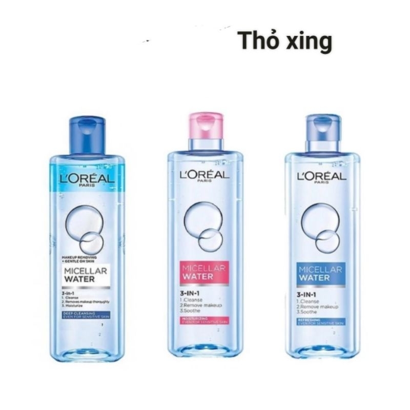 Combo 6 chai nước tẩy trang