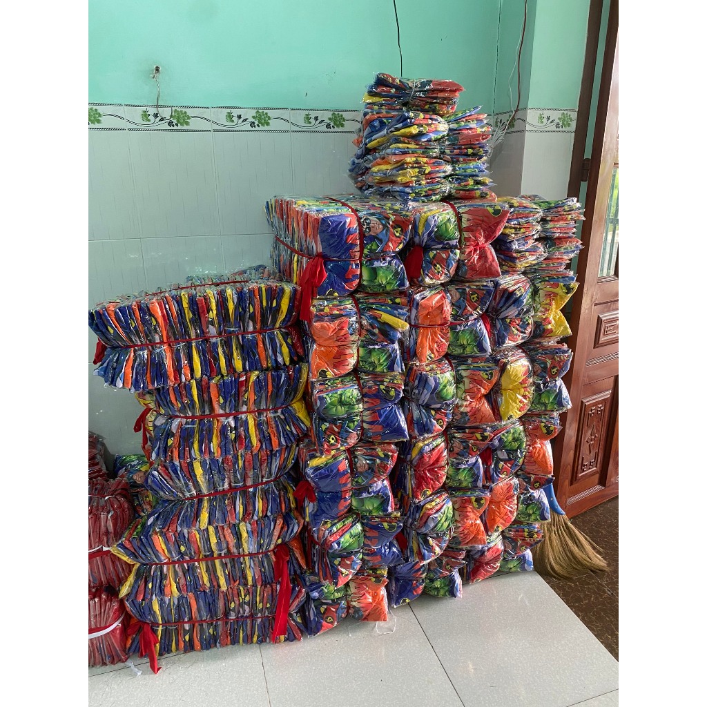 Quần áo siêu anh hùng người dơi cho bé trai có tà bay TẶNG mặt nạ