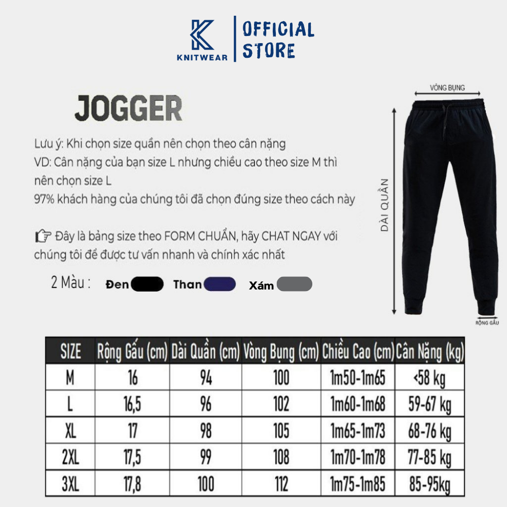 Quần nỉ Jogger Nam Nữ Trơn Basic Thun Cotton Poly Phong Cách Thể Thao Năng Động Cá Tính Unisex