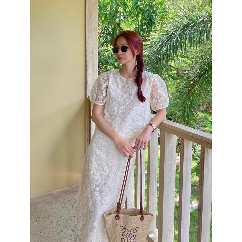 𝐗𝐚𝐯𝐢𝐚 𝐒𝐞𝐭 - Set ren hoa nổi