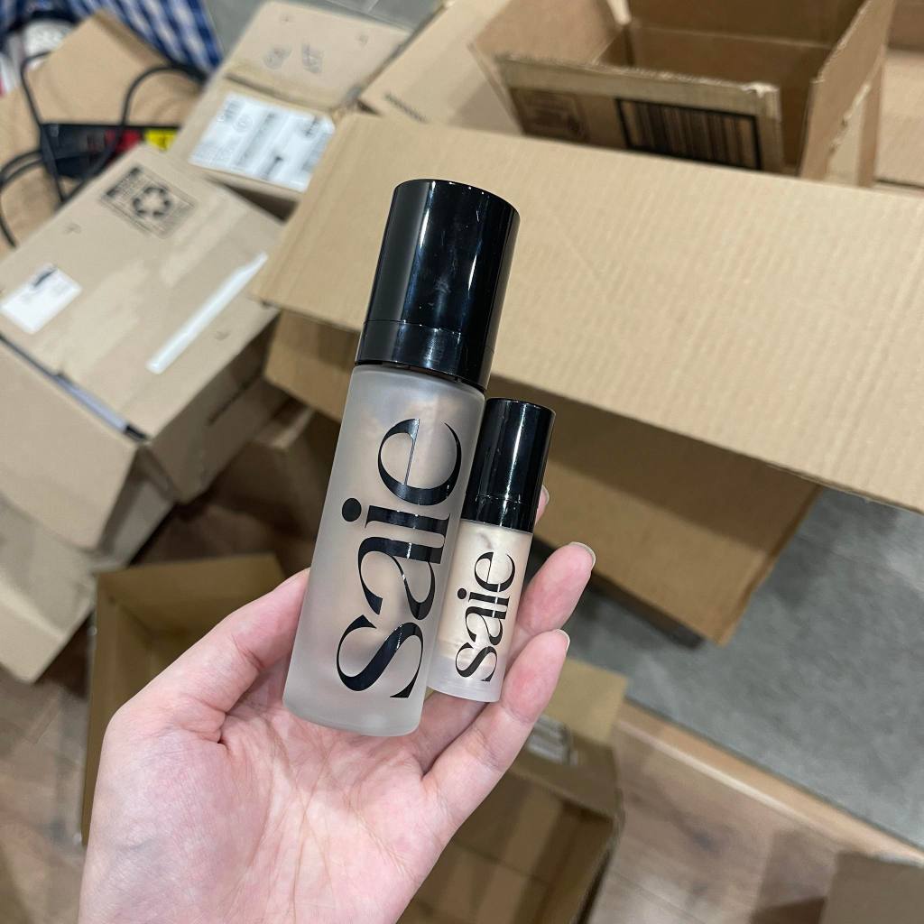 Highlight dạng kem Saie Glowy Super Gel mini 5ml