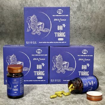 Vicumax BKA Cumin đại tràng dạng viên sản phẩm bảo vệ sức khỏe đại tràng