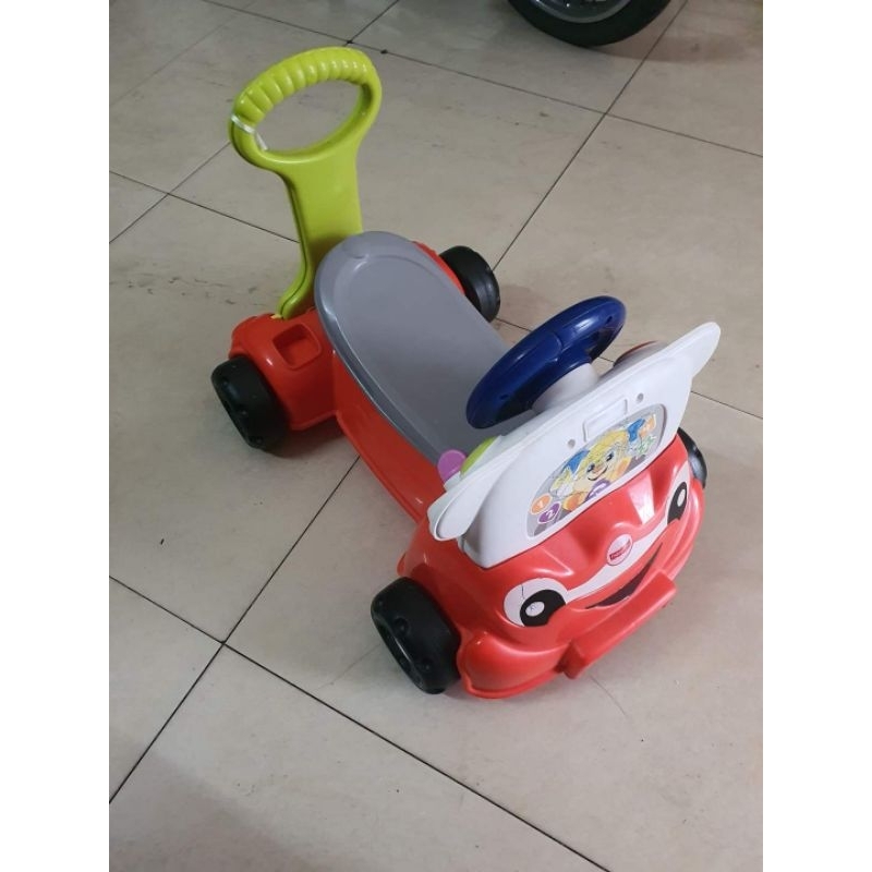 Thanh lý xe chòi chân bật nhún kiêm tập đi fisher price