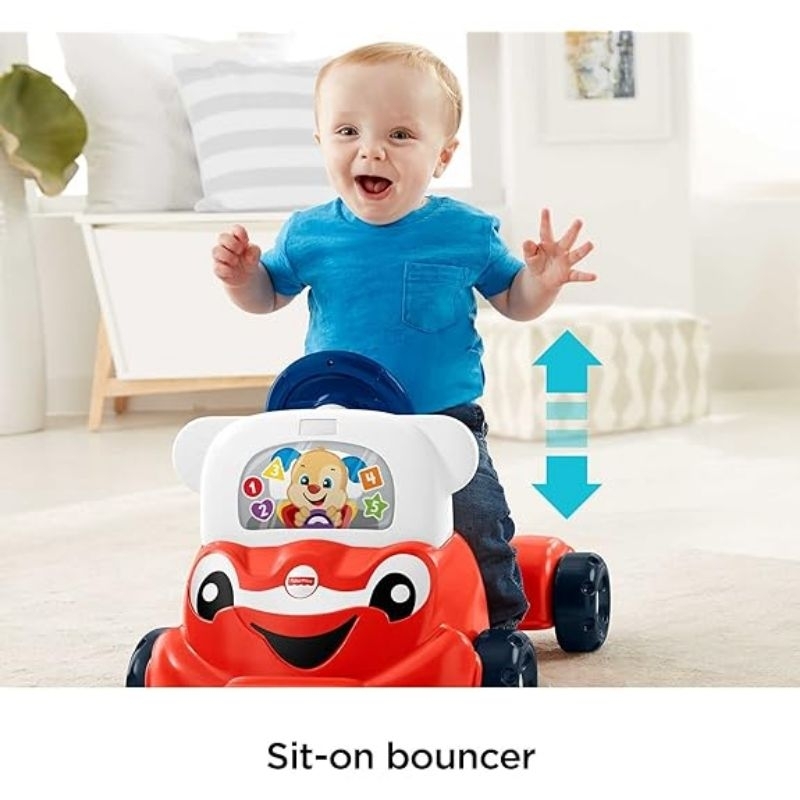 Thanh lý xe chòi chân bật nhún kiêm tập đi fisher price