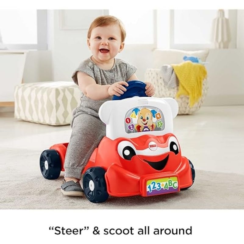 Thanh lý xe chòi chân bật nhún kiêm tập đi fisher price