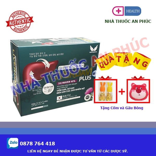 LIVERDAVI PLUS HỘP 60 VIÊN HỖ TRỢ TĂNG CƯỜNG CHỨC NĂNG GAN, BẢO VỆ GAN