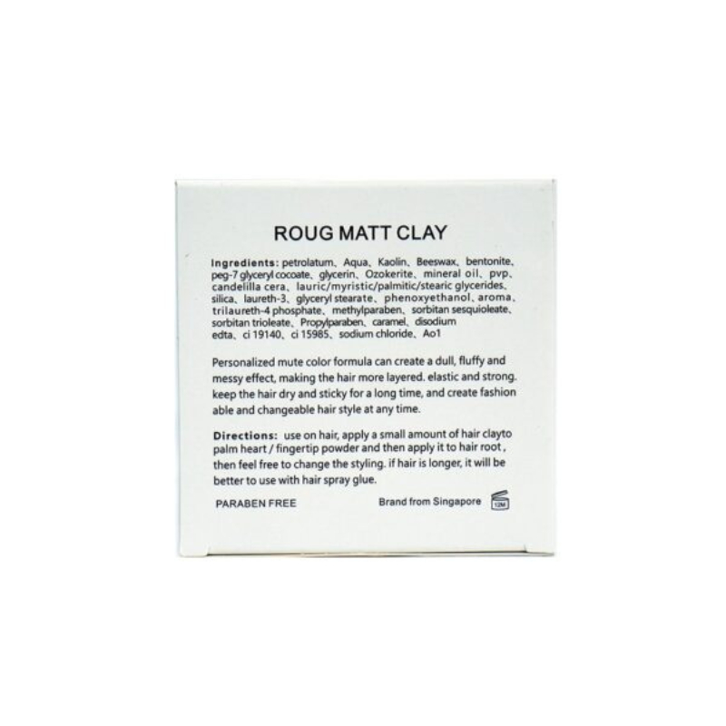 Sáp vuốt tóc  Roug Matt Clay 90gr - Celeman