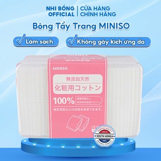 Hộp Bông Tẩy Trang Miniso 1000 Miếng Nhật Bản
