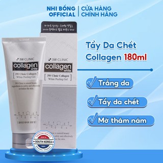 Tẩy Da Chết - Tẩy Tế Bào Da Chết Chiết Xuất Từ Collagen 3w Clinic Hàn Quốc 180ml