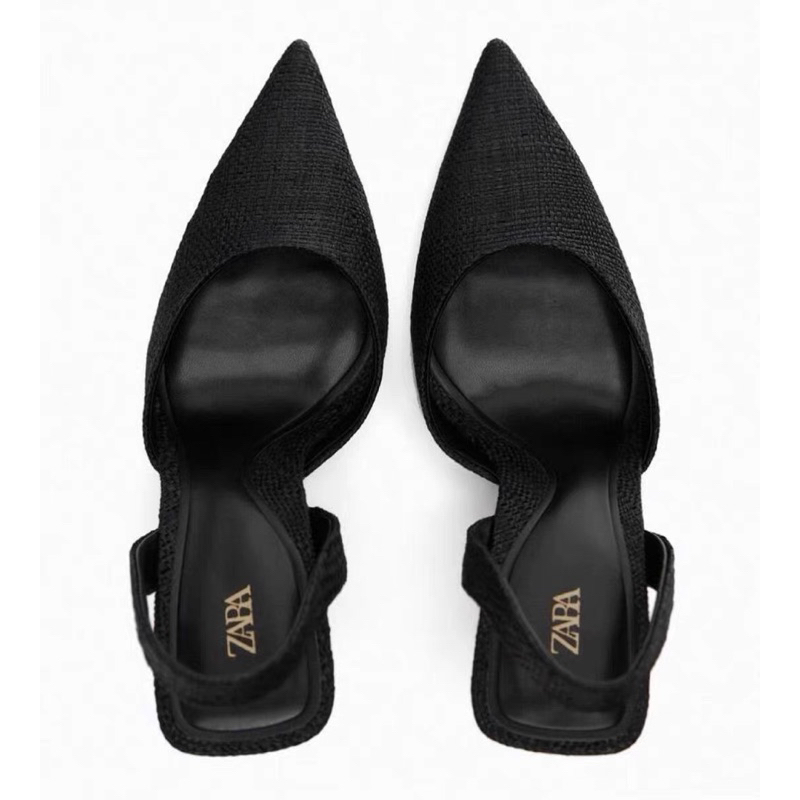 Order Giày Cao Gót Trơn Dáng Đan Cói Trơn Thanh Lịch