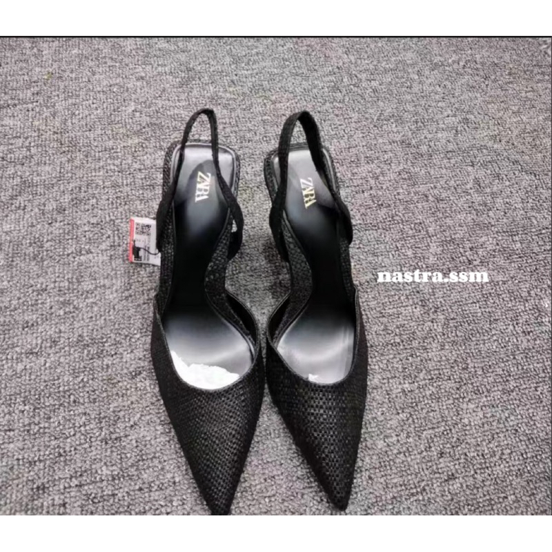Order Giày Cao Gót Trơn Dáng Đan Cói Trơn Thanh Lịch