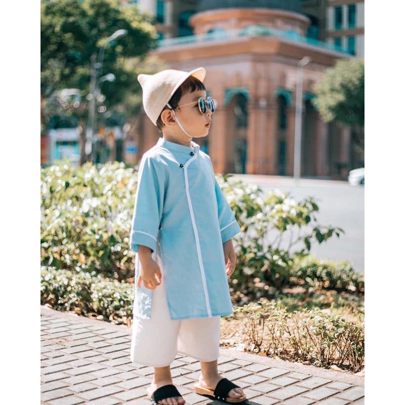 Áo dài em bé trai tiểu diên hỵ nanci