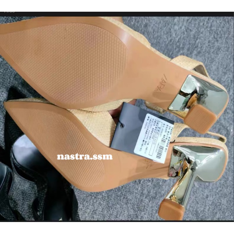 Order Giày Cao Gót Trơn Dáng Đan Cói Trơn Thanh Lịch