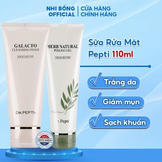 Sữa Rửa Mặt Trắng Da Chống Lão Hóa Dr Pepti Galacto Cleansing Foam Hàn Quốc 110ml