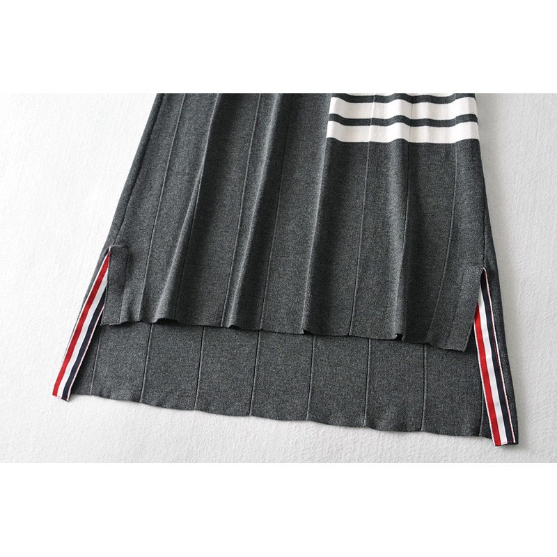Order Chân Váy Dài Thome Browne Len Dệt Kim Dày Dặn Eo Chun
