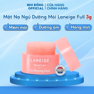 Mặt Nạ Ngủ - Dưỡng Môi Laneige Full 3g Hương Cherry Hàn Quốc