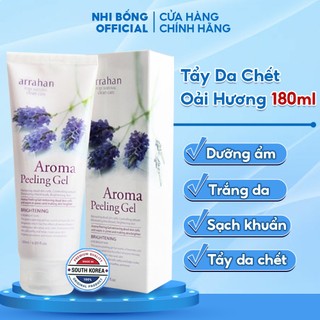 Tẩy Da Chết - Tẩy Tế Bào Da Chết Chiết Xuất Hoa Oải Hương Arrahan Hàn Quốc 180ml