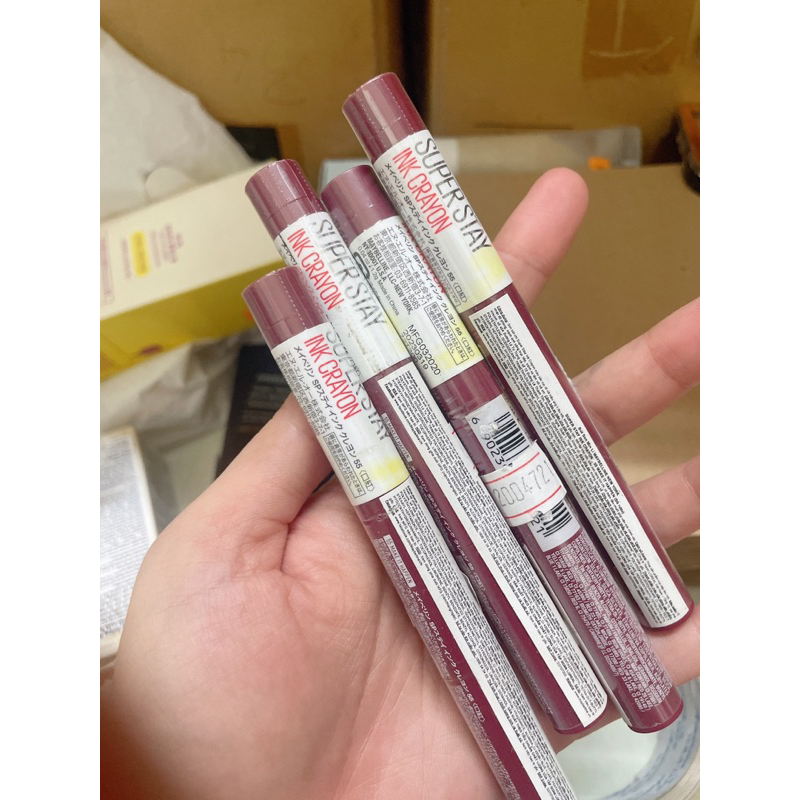 XẢ KHO SON BÚT CHÌ MỊN LÌ MAYBELLINE SUPER STAY INK CRAYON MÀU 55