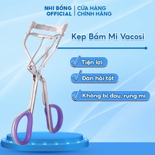 Kẹp Bấm Mi Vacosi Cán Tím