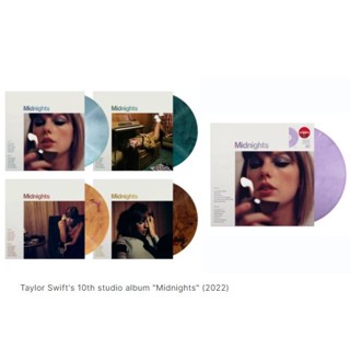 Taylor Swift - Midnights vinyl đĩa than Moonstone Blue Jade Green Bld Moon Mahogany Lavender