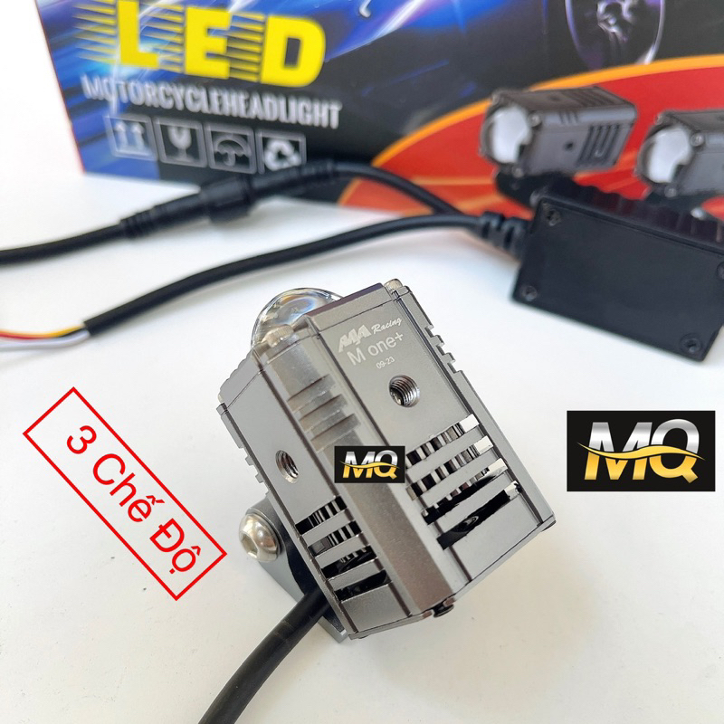 Đèn Trợ Sáng Bi Cầu Mini M one+ 3 Chế Độ 12-24v 35w Chính Hãng MA Racing M3MINI