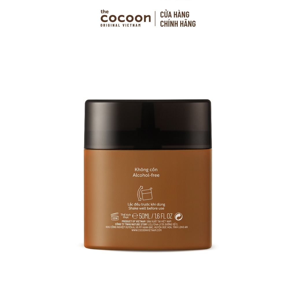 Sữa chống nắng bí đao - Ráo mịn tự nhiên SPF 50+, UVA-PF 62.6 Cocoon 50ml