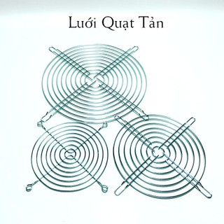 Lưới Bảo Vệ Quạt Tản Quạt Hút Mạ Crom 12cm 15cm 20cm