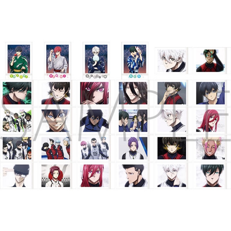 Thẻ nhân phẩm Blue Lock pola vol 3