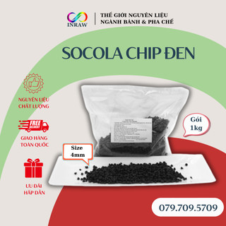 Socola Chip Đen Colatta Túi 1kg (Size 4mm)