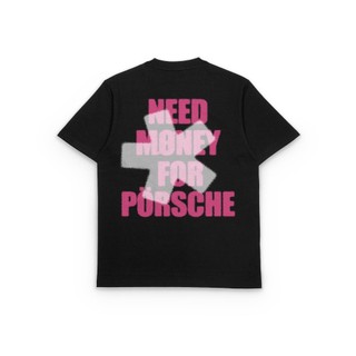 Áo thun vitalité porsche tee - đen