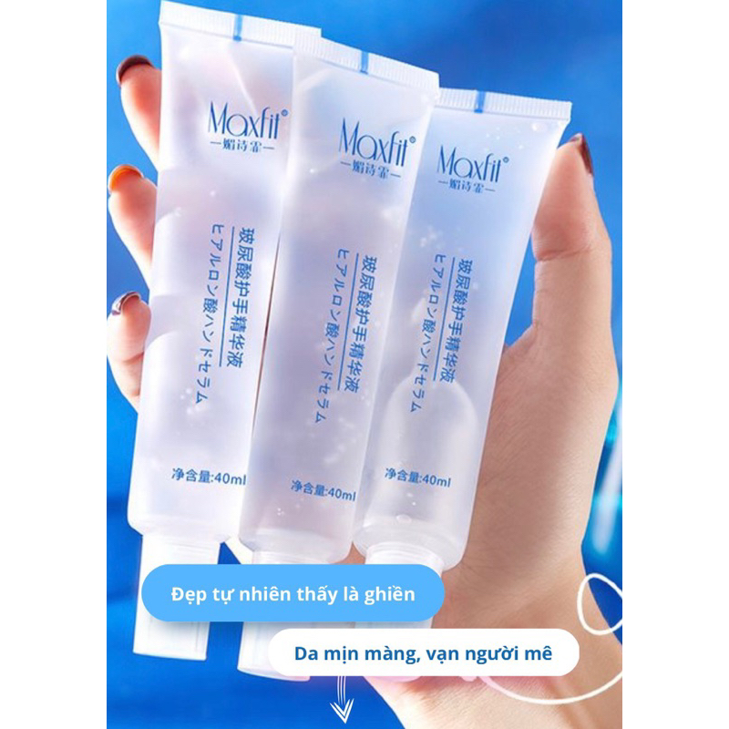 GEL DƯỠNG TRẮNG MỊN DA TAY MAXFIT - CHỐNG NHĂN NHEO, NGỪA NỨT NẺ CHO BÀN TAY MỀM MỊN NHƯ LỤA