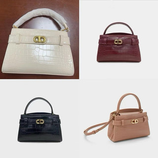 𝒏𝒉𝒚𝒎𝒃𝒂𝒈𝒏𝒘𝒂𝒍𝒍𝒆𝒕👜 | Túi khoá xoay phiên bản da rắn new