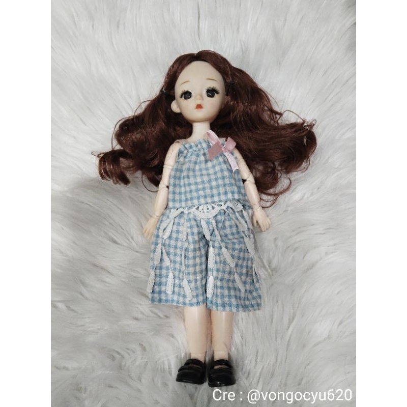 Đầm búp bê baboliy 30cm  .