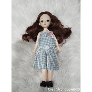 Đầm búp bê baboliy 30cm (không kèm búp bê và không kèm phụ kiện ) .