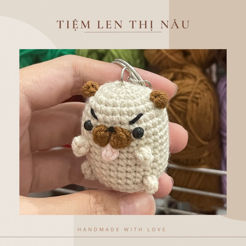 Cún Nhỏ - Móc khoá len