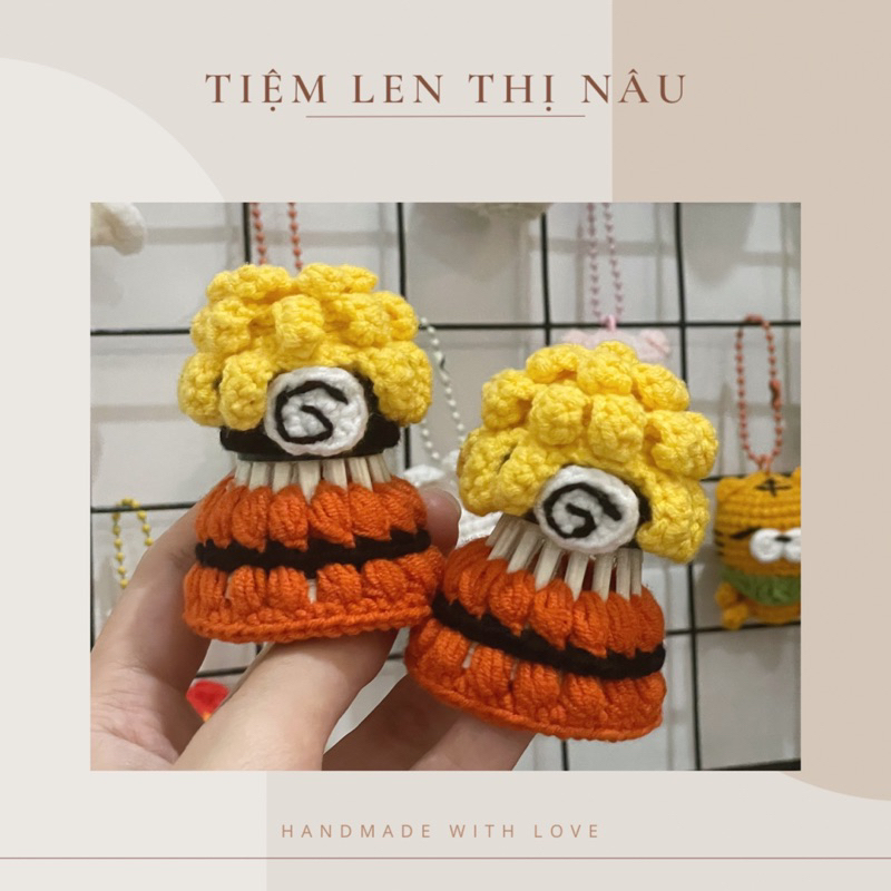 Cầu Lông - Móc khoá len