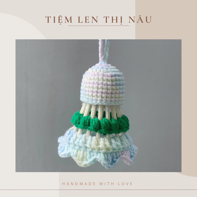 Cầu Lông - Móc khoá len