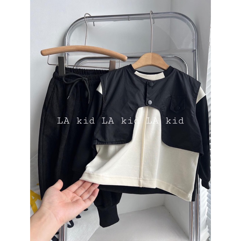 Set bộ trai Hàn cho bé