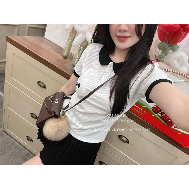 Áo thun túi nơ hot hit Kim Anh Bùi