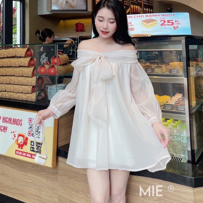 💖FREESHIP💖ÁO VÁY TRỄ VAI NƠ TO DÀI TAY CHẤT VOAN TƠ BỒNG BỀNH - TÚ ANH SHOP