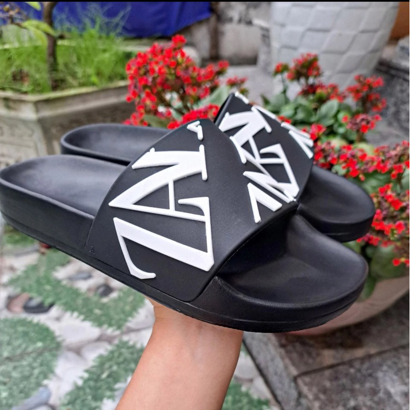 Dép nam quai ngang, dép đế đúc ZABA siêu đẹp đế đúc eva kết hợp quai phối chữ tinh tế, size 38-43