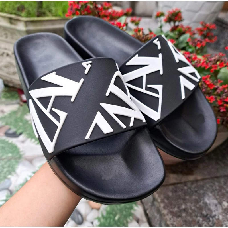 Dép nam quai ngang, dép đế đúc ZABA siêu đẹp đế đúc eva kết hợp quai phối chữ tinh tế, size 38-43