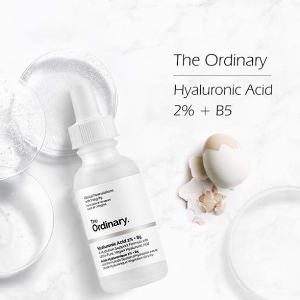 Serum The Ordinary Hyaluronic Acid 2% + B5 cấp nước, phục hồi da dung tích 30ml