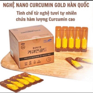 Tinh nghệ Nano Golden Gift Curcumin Gold Hàn Quốc hộp 50 tép